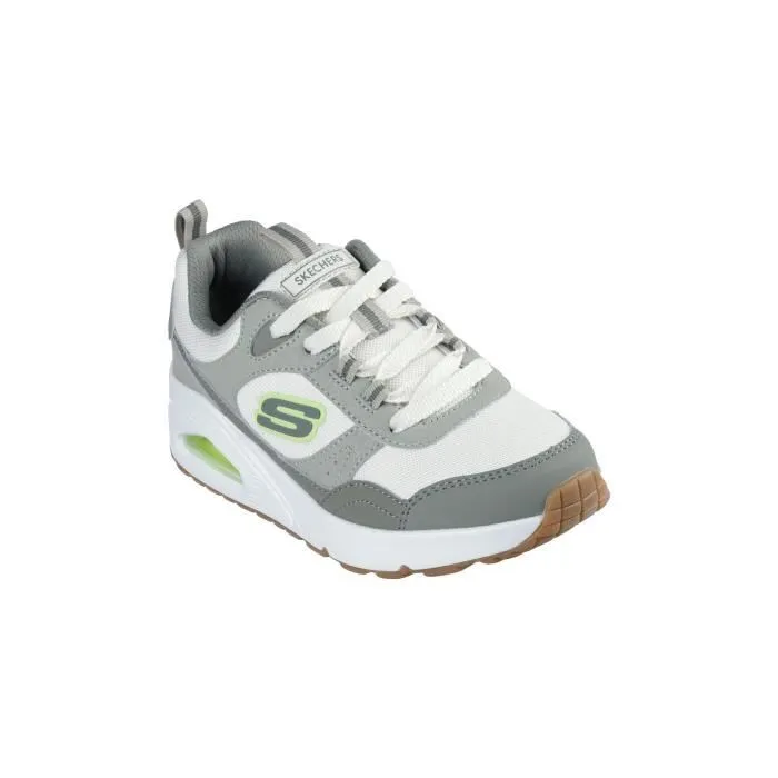 Basket à Lacets Junior Skechers Retro Groove - Olive-2