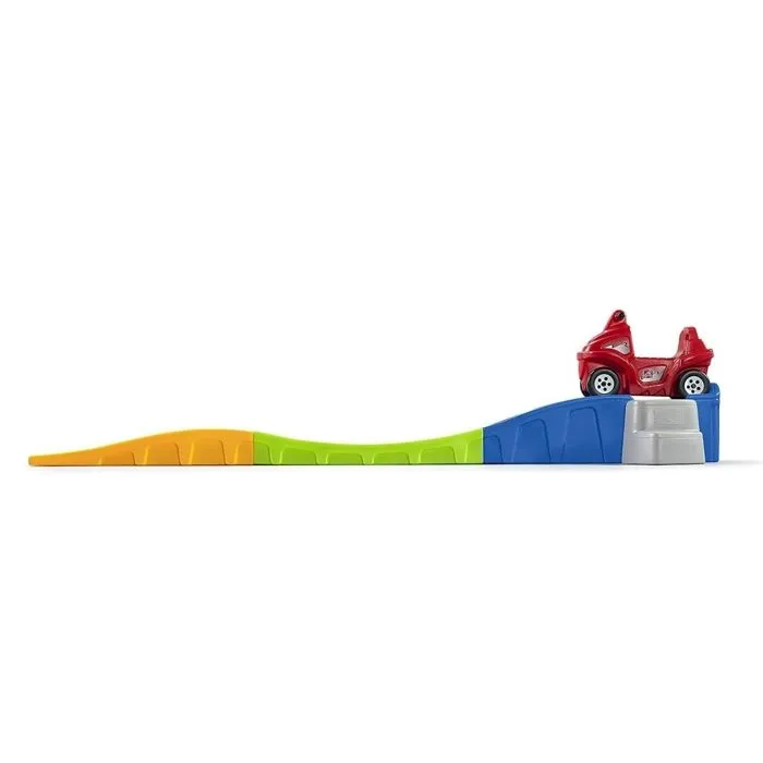 Step2 Roller Coaster Up & Down Anniversary Edition | Montagnes Russes / Toboggan pour Enfant | Jouet avec porteur Auto / Voiture-5