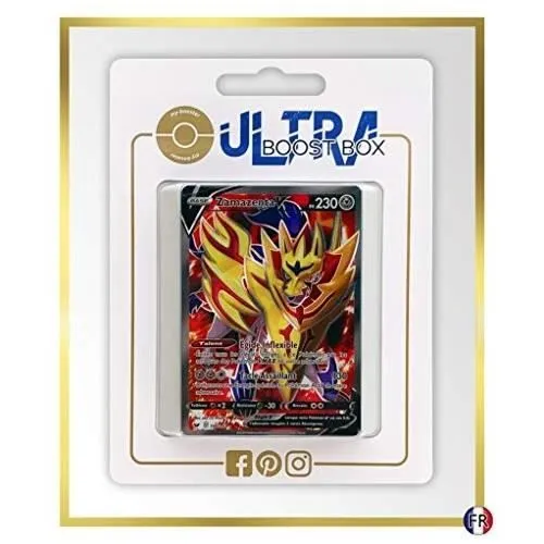 Jeu de cartes - MY-BOOSTER - ZAMAZENTA V 196-202 FULL ART - Coffret de 10 cartes Pokémon neuves-0