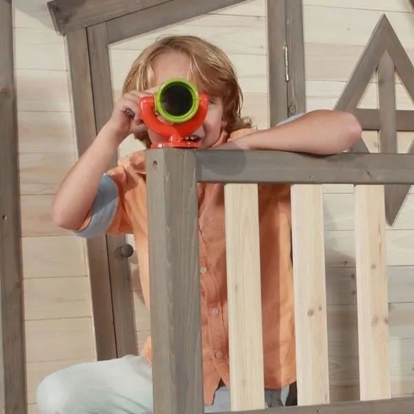 Télescope AXI lime/orange pour enfant - Accessoire pour maison Axi, Sunny ou Backyard Discovery-1