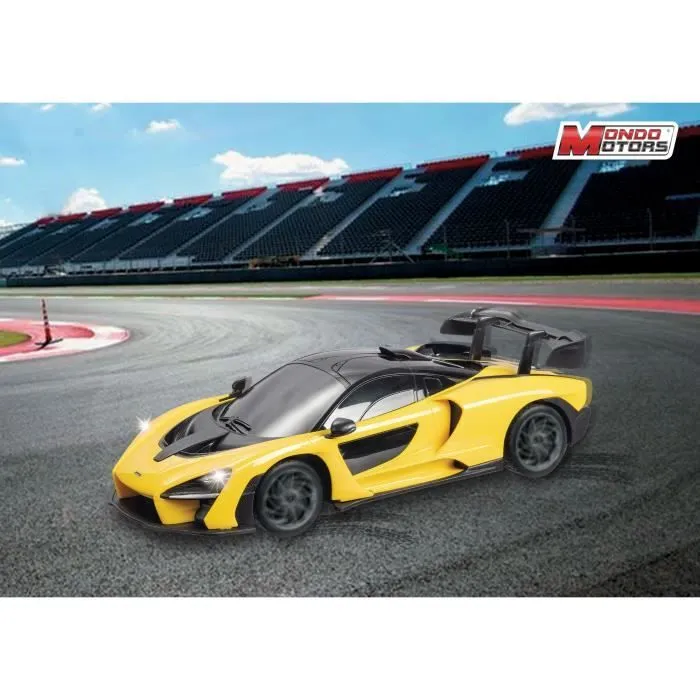 Véhicule radiocommandé McLaren Senna échelle 1:18ème avec effets lumineux - Mondo Motors-4