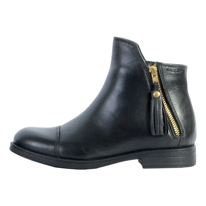 Bottes Enfant - Geox - JR Agata - Cuir - Doublure Thermique - Fermeture Zip-0