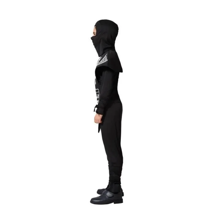 Atosa Déguisement Ninja Dragon Blanc garçon (3-4 ans)-3