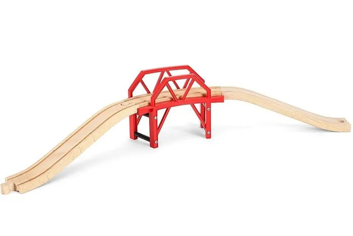 Pont Courbe en Bois BRIO World - Ravensburger - Mixte dès 3 ans - Multicolore-1