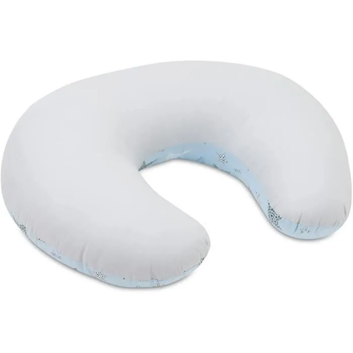 Bellochi Coussin D'allaitement avec Housse Coussin Allaitement 40x60 cm - 100% Coton - Rigel Star-1