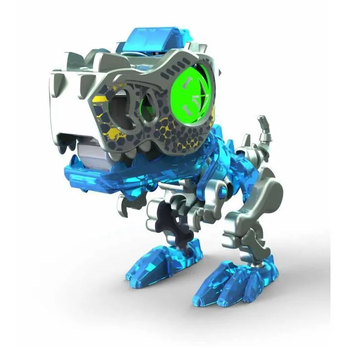 Pack 4 Robots Dino à Construire YCOO - BIOPOD - Rouge - Effets Sonores et Lumineux - A partir de 5 ans-1