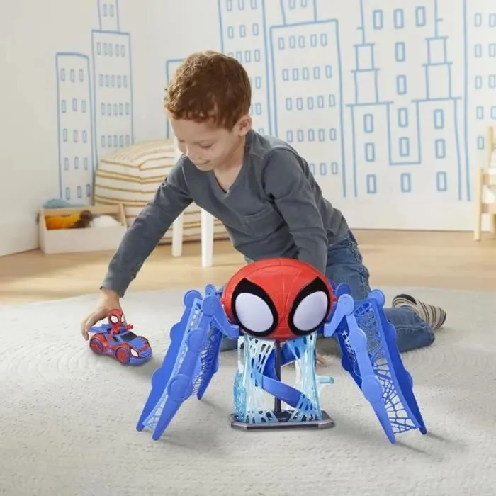 Quartier Général de Spidey avec sons et lumières - Spidey and His Amazing Friends - Spidey et véhicule - dès 3 ans - Marvel-1
