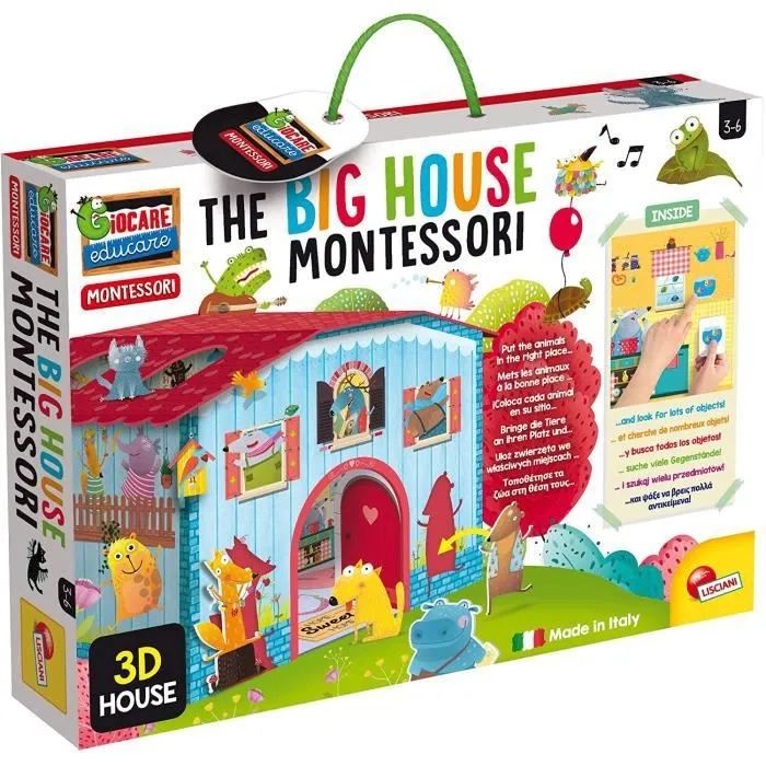 MONTESSORI La Grande Maison des Animaux Fantastiques New Pour Enfant-0