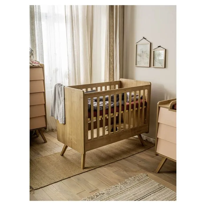 Lit Vintage 60x120 cm bois-1
