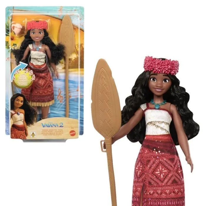 Poupée Vaïana 2 Mattel Poupée chantante Disney Princesses JBT62-0