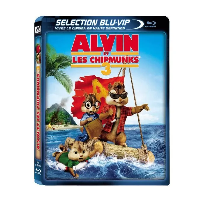 Blu-Ray - Fox Pathe Europa - Alvin et les Chipmunks 3 - Animation - 1h30mn - 1080p-0