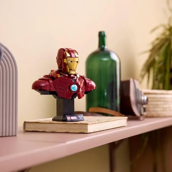 LEGO Marvel 76327 Buste d’Iron Man MK4 - Set De Construction Pour Adulte - Idée Cadeau-2