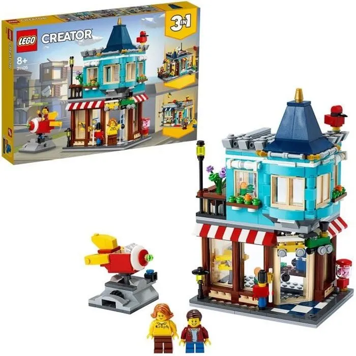 LEGO® Creator - Le magasin de jouets du centre-ville - 554 pièces - Multicolore-0