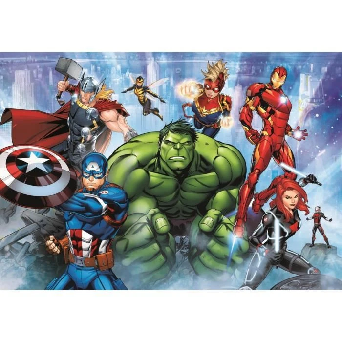 Puzzle 180 pièces - CLEMENTONI - Avengers - Coloris Unique - 8 ans et plus-0