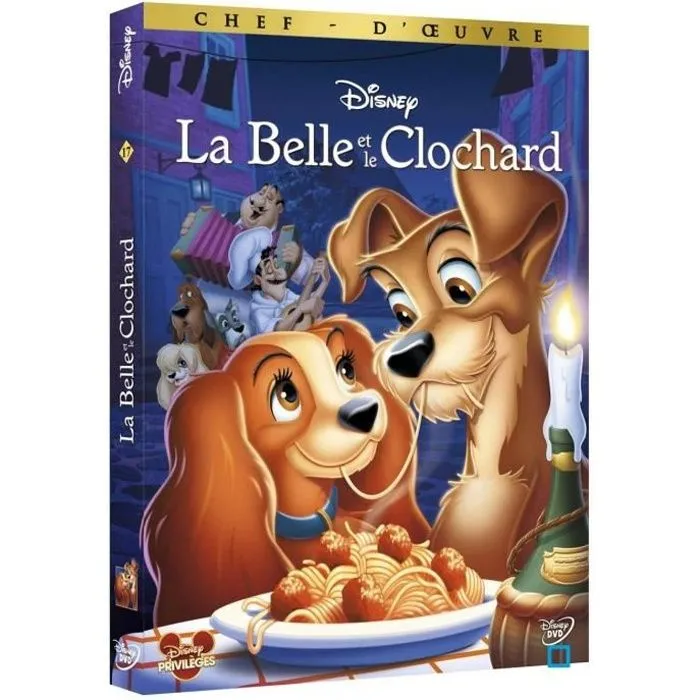 DISNEY CLASSIQUES - DVD La belle et le clochard-0
