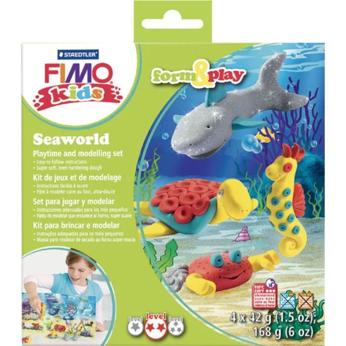 Kit Pâte Fimo Kids Monde marin 8034.14-0