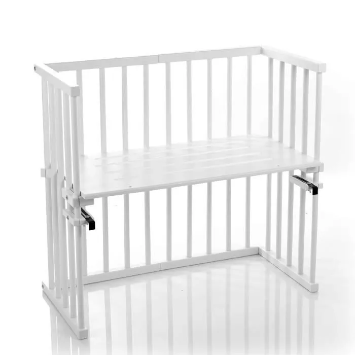 Berceau cododo Babybay Midi - Laqué blanc-0