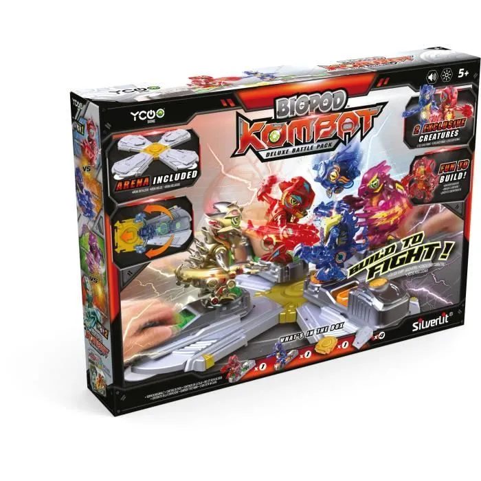 Arène de combat pour figurines - YCOO - Deluxe Arena - Effets sonores et lumineux - BIOPOD KOMBAT-5