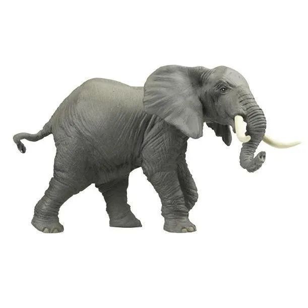 Figurine Eléphant PAPO - Modèle 50010 - 13 cm x 10 cm - Jouet pour Enfant de 3 ans et plus-0