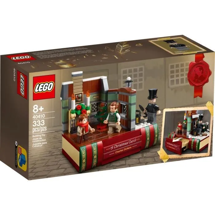 LEGO Exclusifs - LEGO - 40410 - Hommage à Charles Dickens - 333 pièces - À partir de 8 ans-0