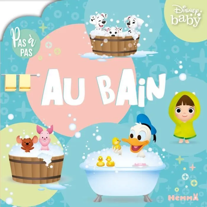 Hemma - Disney Baby - Pas à pas - Au bain - Live d'eveil - Dès 1 an - Collectif 152x151-0