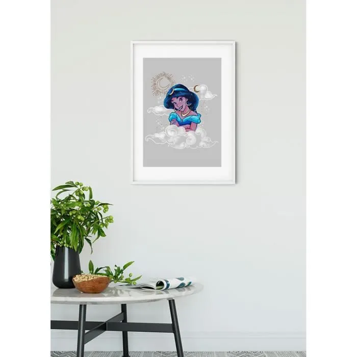 Poster - Disney - Aladdin - Jasmine - 50 cm x 70 cm - Décoration murale - Intérieur-2
