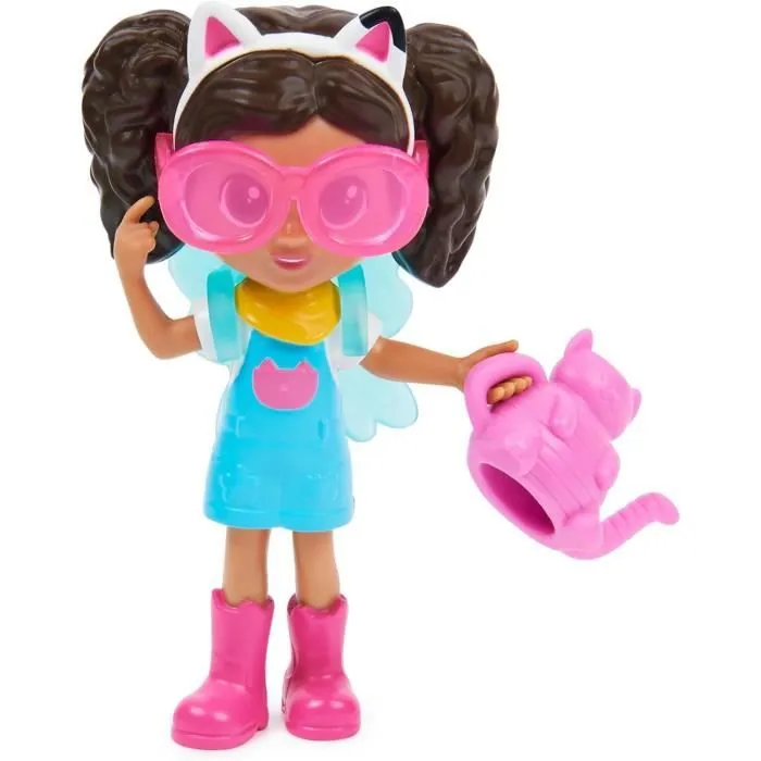 Coffret de figurines Gabby et la Maison Magique - Jardin Enchanté - SPIN MASTER - Gabby, chat et accessoires-5