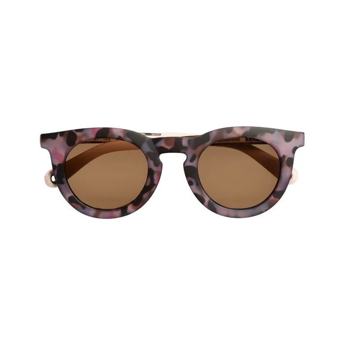 Lunettes Beaba - Sunshine Pink Tortoise - 4-6 ans - Protection UV - Confortable et ajustable-0