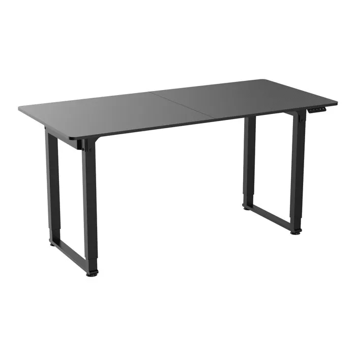 Bureau électrique à hauteur réglable Kirkkonummi 160 x 75 cm noir-3