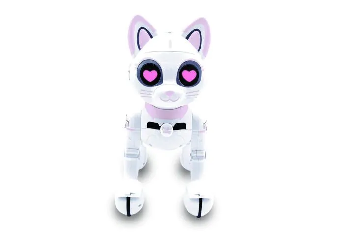 Robot chat Power Kitty - LEXIBOOK - Programmable, tactile, avec télécommande et contrôle gestuel-1