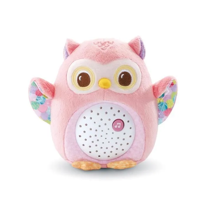 VTECH MA VEILLEUSE LUMI CHOUETTE ROSE-0