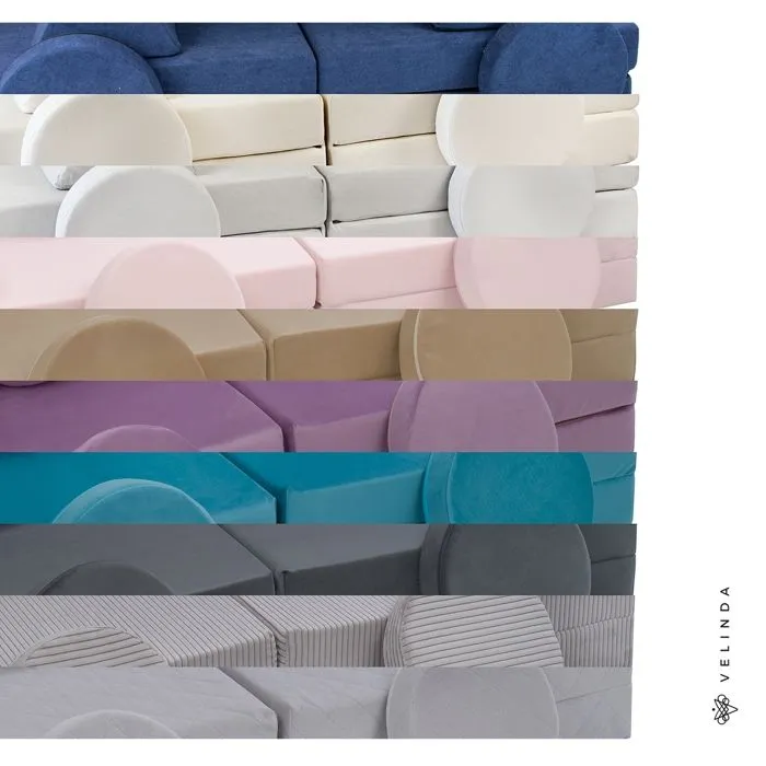 Blocs en mousse Canapé Sofa Lit Modulaire pour Enfants 1-5