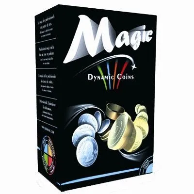 Coffret de magie - MEGAGIC - Dynamic coins - Tour de pièces de monnaie-0