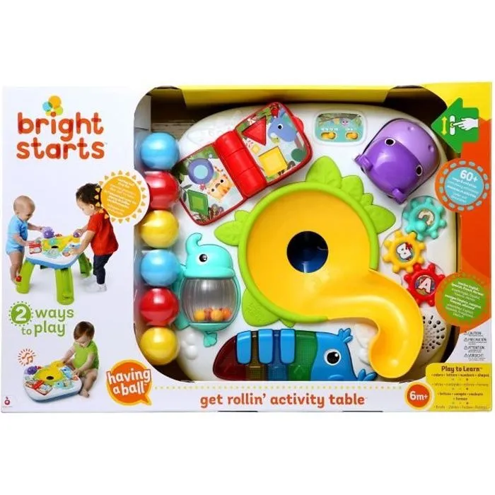 BRIGHT STARTS Table d'activités Having a Ball Get Rollin’-0