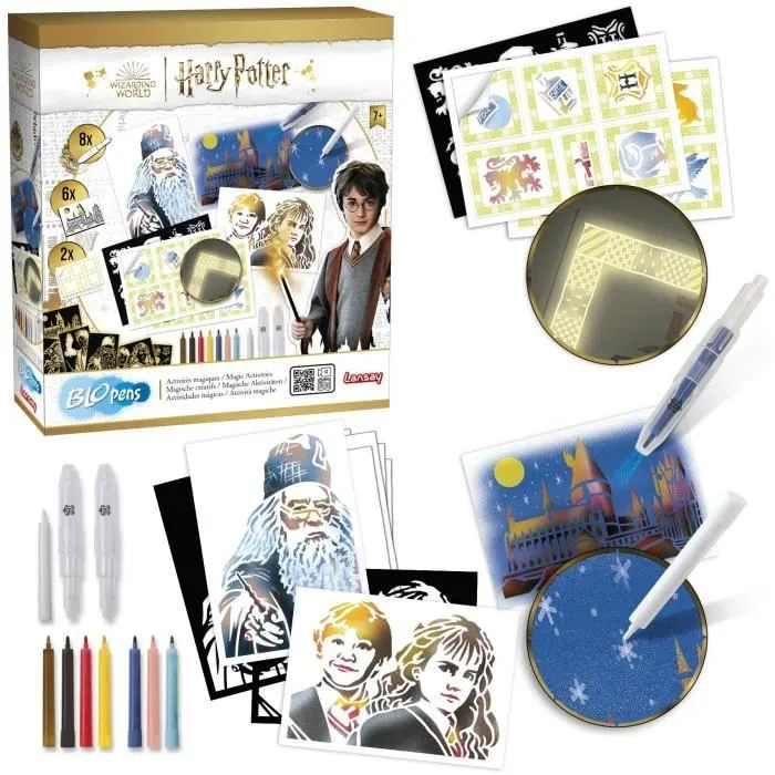 Set d'Activités Harry Potter - Blopens effaçables - Lansay-1