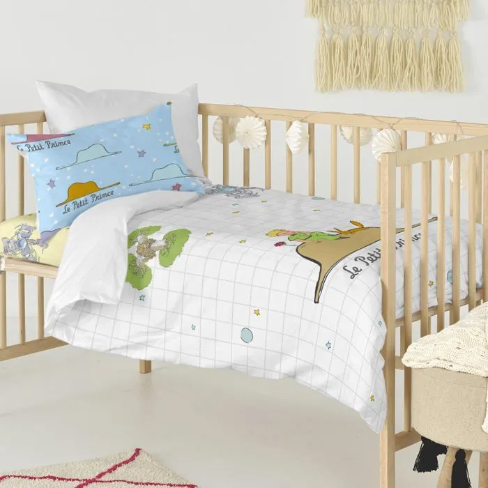 Parure housse de couette 2 pièces Imagination 115x145 cm (Lit Bébé)-1