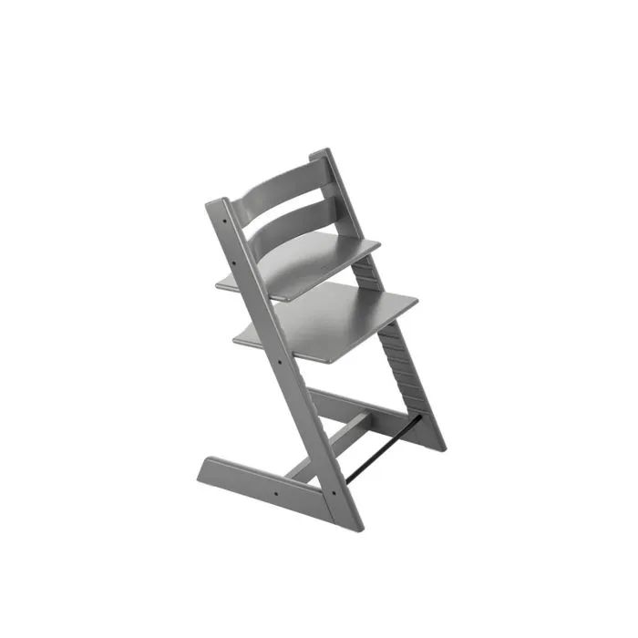 STOKKE Tripp Trapp - Chaise haute évolutive - Réglable de la naissance à l’âge adulte - Confortable et ergonomique - Gris-5