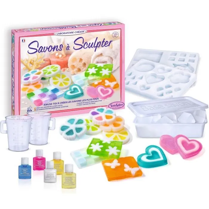 SENTOSPHERE - Savon à sculpter - Garçon et Fille - A partir de 8 ans-0