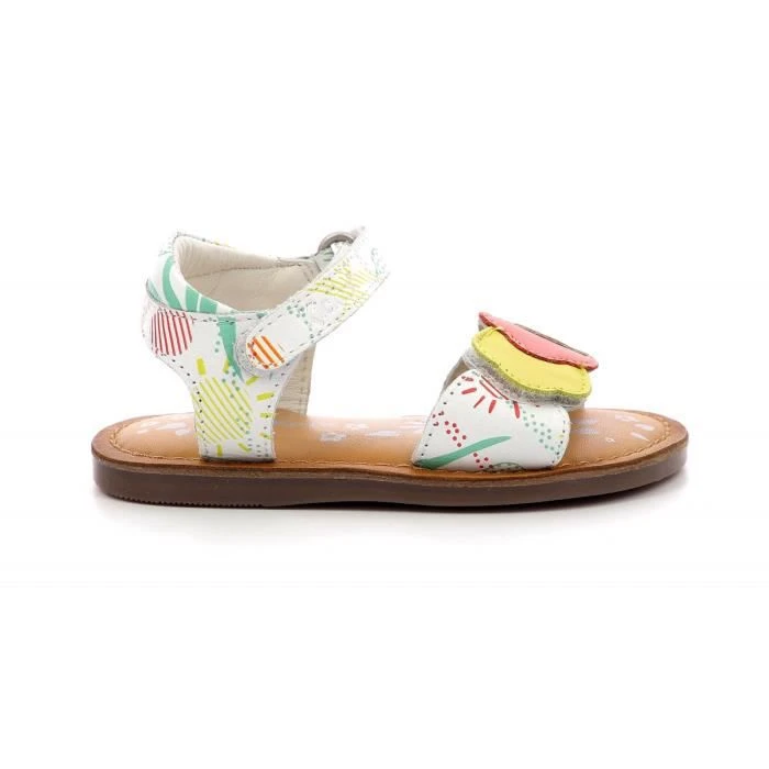 KICKERS Sandales Dyastar Blanc Fille-0