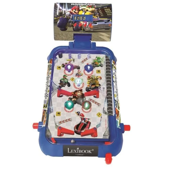 MARIO KART - Flipper Électronique - Effets lumineux et sonores - LEXIBOOK-1