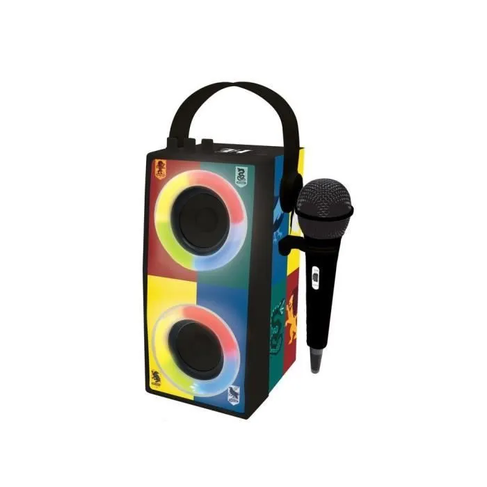 Enceinte Bluetooth® portable Harry Potter avec lumières et microphone-4