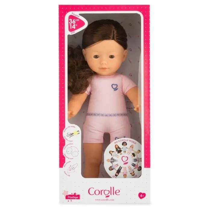 Poupée COROLLE Ma Corolle Pénélope 36cm - Habillage facile - Accessoires personnalisables-1
