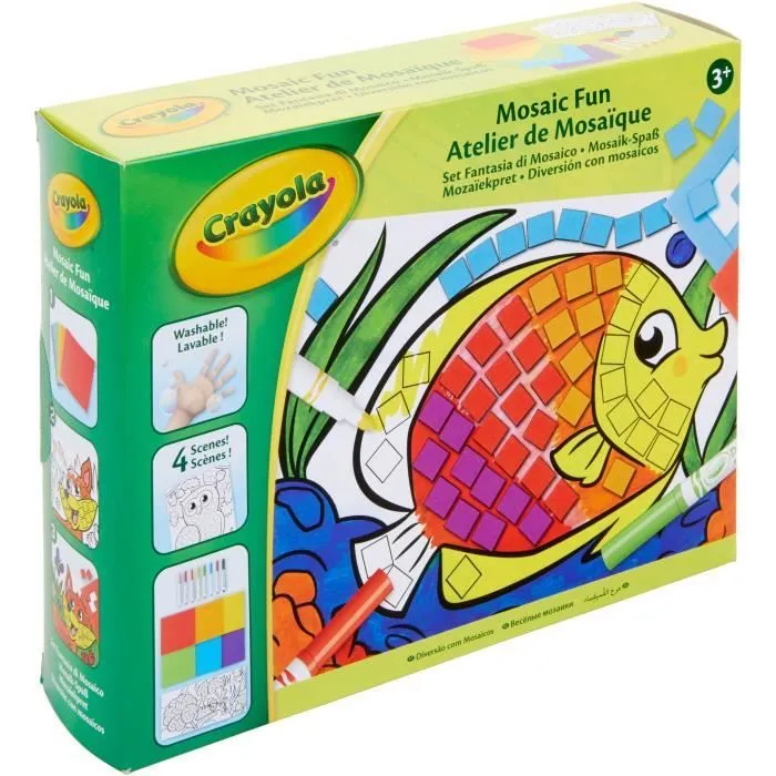 Crayola - Atelier de Mosaïque - Activités pour les enfants-1