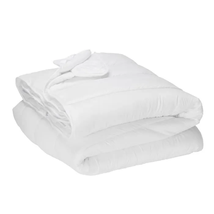 Couette en fibre anti-acariens PIKOLIN HOME DUO 4 saisons 135x200cm-0