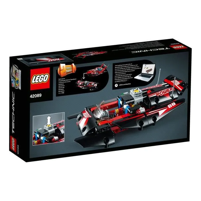 LEGO® Technic 42089 Le bateau de course - Jeu de construction-1