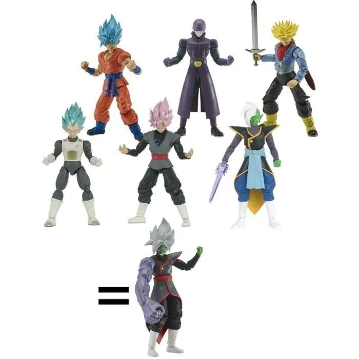 Figurine articulée Goku Black Super Saiyan Rosé - Dragon Ball - BANDAI-3