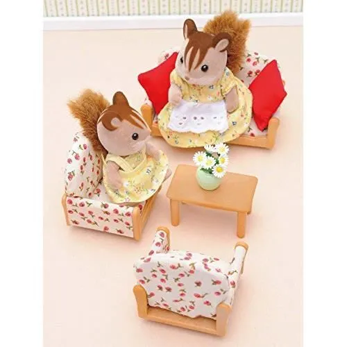 Canapé-2 Fauteuils-Table Basse - SYLVANIAN FAMILIES - 4464 2922-3