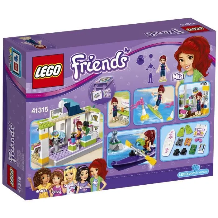 LEGO® Friends 41315 Le Magasin de Plage-2