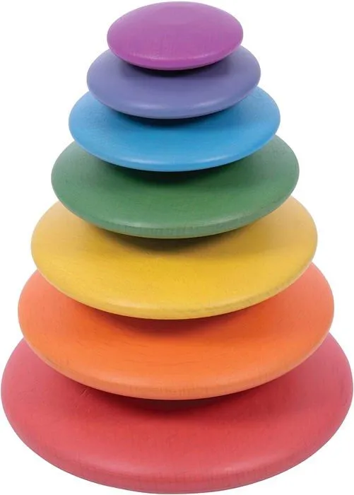 TickiT - Galets en bois arc-en-ciel - COMMOTION-1