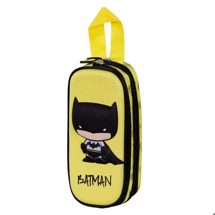Trousse à crayons - DC Comics - Batman Bobblehead - Jaune - Taille Unique - Zippée-0